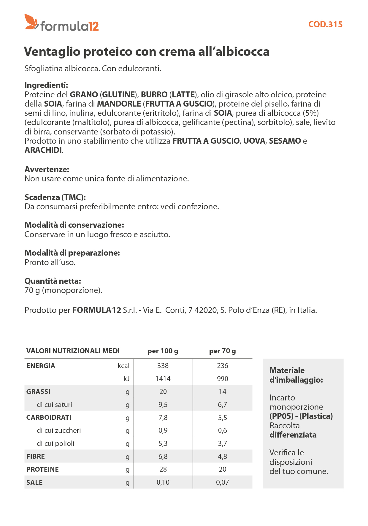 301_ Muffin proteico con pepite di cioccolato